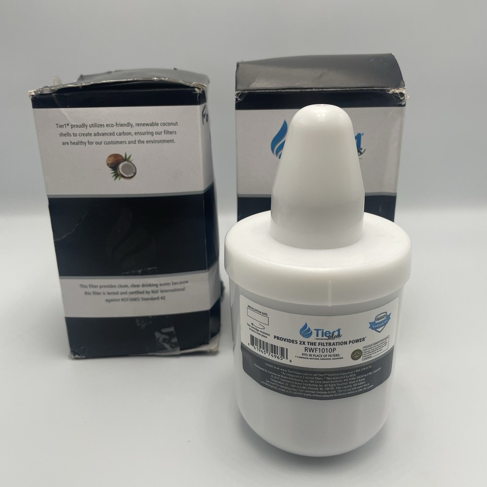 Tier1 Plus Water Filter For Samsung DA29-00003G TIER1-RWF1010P 2 Pack NEW - Picture 4 of 5